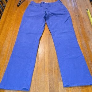 Levi's Women 4 (27x32) Purple‎ Perfectly Shaping 512 Straight Leg Denim Jeans